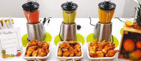 petit-déjeuner d'entreprise